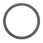 NatoMounts silver metal ring